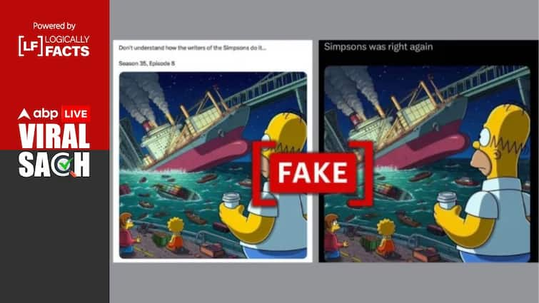 Fact Check: Viral Image Claiming 'The Simpsons' Predicted Baltimore Bridge Collapse Is Fake