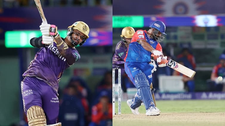 kolkata knight riders beat delhi capitals by 106 runs sunil narine angkrish raghuvanshi shines in debut ipl 2024 kkr vs dc कोलकाता के नाम इस साल की सबसे बड़ी जीत, दिल्ली को 106 रनों से धोया, तूफानी बैटिंग के बाद गेंदबाजों ने ढाया कहर