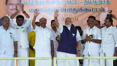 PM Modi Set For Four-Day Campaign Blitz In Tamil Nadu For NDA Candidate From April 9