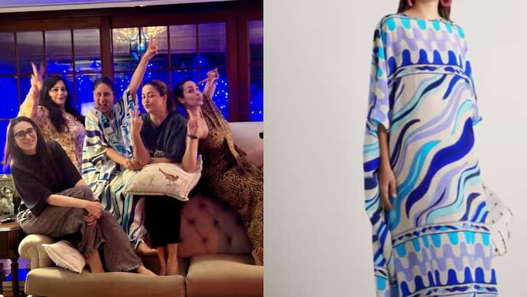 Take tips from kareena kapoor to style kaftan for night parties Night Party Look: दोस्तों के संग घर पर कर रही हैं पार्टी, तो काफ्तान से बेहतर क्या हो सकता है?