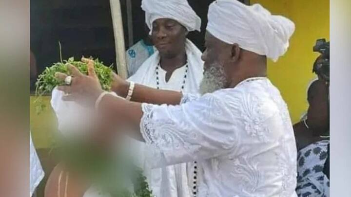 Ghana Shocker 63 Year Old Priest Marries 12 Year Old Girl know more details here 12 வயது சிறுமியை மணந்த 63 வயது ஆன்மீக தலைவர்.. கானா நாட்டில் அதிர்ச்சி!