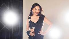 Madhuri Dixit : माधुरी दीक्षितची ग्लॅम स्टाईल, काळ्या साडीत खुललं सौंदर्य!