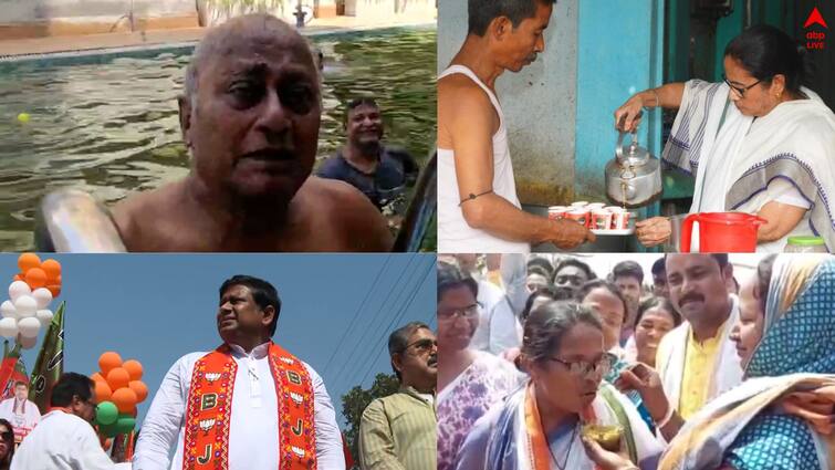 Lok Sabha Election 2024: Mamata Banerjee prepares tea at Jalpaiguri Sougata Roy swims Know other candidates whereabouts Lok Sabha Election 2024: দোকানে ঢুকে চা বানালেন মুখ্যমন্ত্রী, প্রচারে বেরিয়ে কেউ কাটলেন সাঁতার; কারো রসনাতৃপ্তি গুগলির ঝোলে