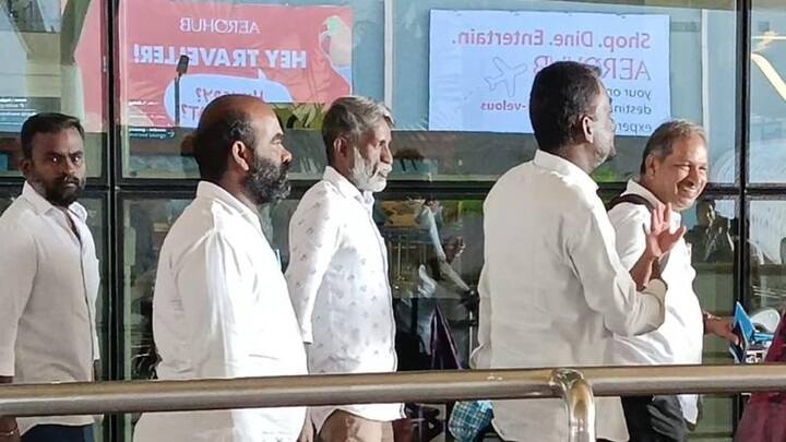 Rajiv Gandhi Case Convicts Murugan Robert Payas and Jayakumar Leave India to Sri Lanka ராஜீவ் கொலை வழக்கில் விடுதலை: தாயகம் திரும்பிய முருகன், ராபர்ட் பயஸ், ஜெயக்குமார்..