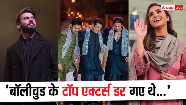 pakistani actress nadia khan claimed Aamir Khan Shah Rukh Khan Salman Khan feel insecure of talented Pak artistes पाकिस्तानी एक्ट्रेस ने शाहरुख, सलमान और आमिर खान को बताया पाक एक्टर्स से Insecure! फैंस बोले- 'बस यही सुनना बाकी था'