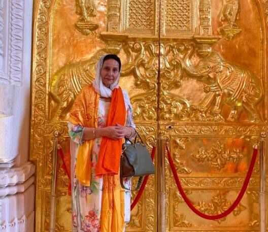 Lucky to have the privilege of paying obeisance at Sri Ram Temple in Ayodhya says Praneet Kaur Lok Sabha Election: ਭਾਜਪਾ 'ਚ ਜਾਂਦਿਆ ਹੀ ਪਰਨੀਤ ਕੌਰ ਪੁੱਜੇ ਅਯੁੱਧਿਆ, ਕਿਹਾ  ਖ਼ੁਸ਼ਕਿਸਮਤ ਹਾਂ ਕਿ...