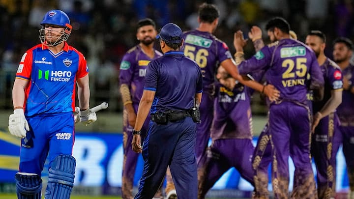 KKR vs DC : இன்றைய ஐ.பி.எல் போட்டியில் கொல்கத்தா நைட் ரைடர்ஸ் மற்றும் டெல்லி கேப்பிடல்ஸ் அணிகள் மோதின.