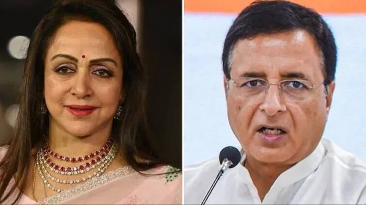 Randeep Surjewala summoned by Haryana Women's Commission over controversial remarks against Hema Malini Randeep Surjewala summoned: ਹੇਮਾ ਮਾਲਿਨੀ ਖਿਲਾਫ਼ ਵਿਵਾਦਤ ਬਿਆਨ ਦੇ ਕੇ ਬੁਰੇ ਫਸ ਗਏ ਸੁਰਜੇਵਾਲਾ, ਮਹਿਲਾ ਕਮਿਸ਼ਨ ਜਾਰੀ ਕੀਤਾ ਸੰਮਨ, ਪੇਸ਼ ਹੋਣ ਦੇ ਹੁਕਮ