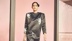Sonam Kapoor Flaunts A Swanky Look In Richard Quinn Polka Dot Outfit, See All Pics