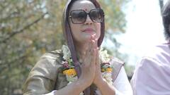 TMC's Mahua Moitra Holds Rally In Krishnanagar Ahead Of Lok Sabha Polls — See Pics