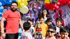'ফেলু বক্সী'-র শ্যুটিং সামলেই ছেলের জন্মদিনের পার্টির আয়োজন সোহমের, হাজির কে কে?