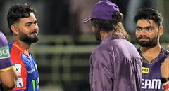 Shah Rukh Khan's Emotional Interaction With Rishabh Pant After DC vs KKR IPL 2024 Match - In Pics