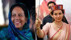 प्रतिभा सिंह ने कंगना रनौत को बताया हिमाचल की बेटी, सुप्रिया श्रीनेत की टिप्पणी पर कह दी ये बात