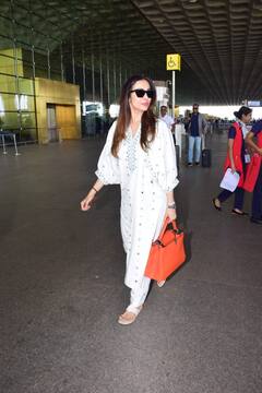 Celebs Spotted: देसी गर्ल बन एयरपोर्ट पहुंचीं मलाइका अरोड़ा, तो स्कर्ट के साथ मल्टीकलर ब्लेजर में सोनम ने ढाया कहर, देखिए बाकी सेलेब्स का लुक