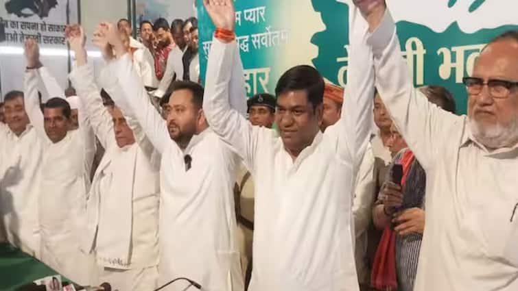 Lok Sabha Election 2024 Mukesh Sahni Joins Mahagathbandhan Bihar VIP Contest Three Seats General Election 2024 RJD INDIA Bihar Lok Sabha Polls: Mukesh Sahni Joins Mahagathbandhan In Bihar, VIP To Contest On These 3 Seats