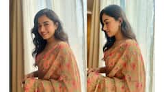 Rashmika Mandana: হালকা সাজেই বাজিমাৎ! জন্মদিনে রশ্মিকার সেরা দশ শাড়ি-সাজ