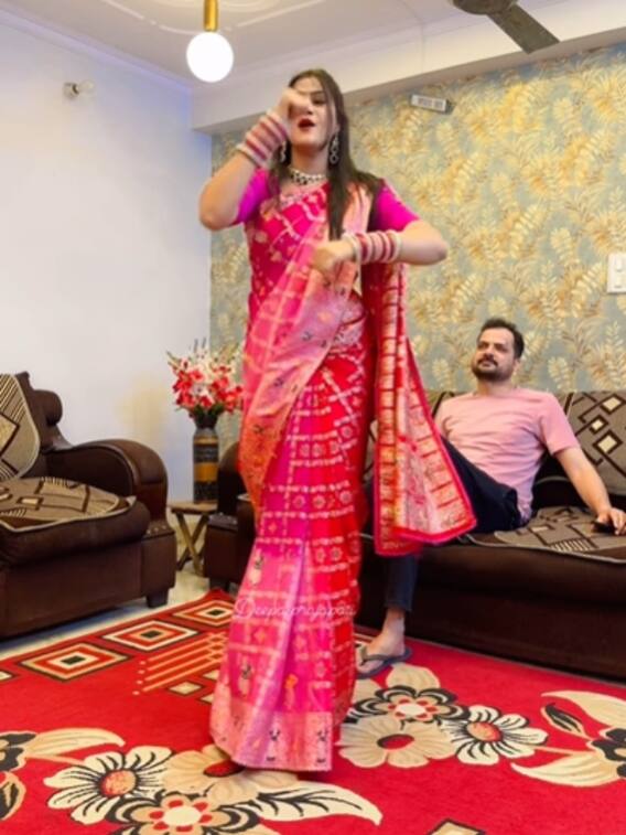 भाभी ने ठुमके लगाकर पिलाया 'आंखों से जाम'