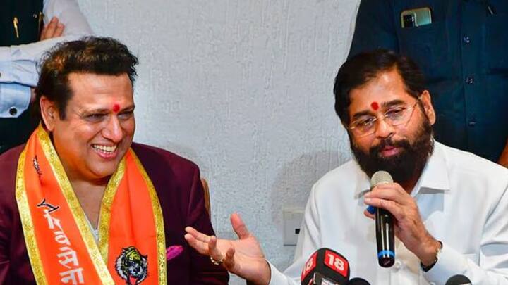 Lok Sabha Election Actor Govinda on contesting Elections from Mumbai as CM Eknath Shinde led Shiv Sena candidates Lok Sabha Election 2024 Actor Govinda On Lok Sabha Election :  मुंबईतून लोकसभा निवडणुकीच्या रिंगणात उतरणार का? गोविंदाने अखेर स्पष्ट सांगितले