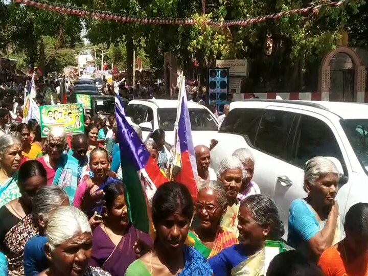 தேனியில் அதிமுக வேட்பாளருக்கு ஆதரவாக ஆர்பி.உதயகுமாரின் அனல் பறக்கும் பரப்புரை