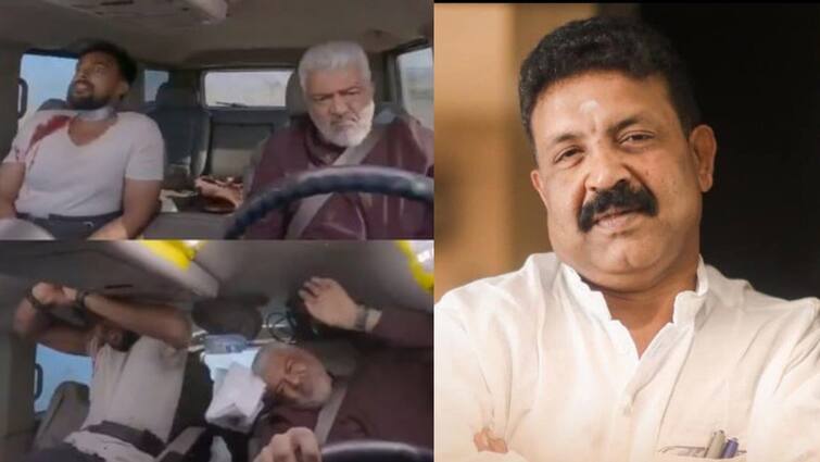 vidamuyarchi actor ajith kumar manager suresh chandra explains the reason behind releasing car accident footage Vidamuyarchi : விடாமுயற்சி படம் கைவிடப்பட்டுச்சா? அஜித்தின் மேனேஜர் சொன்ன பதில் இதுதான்..