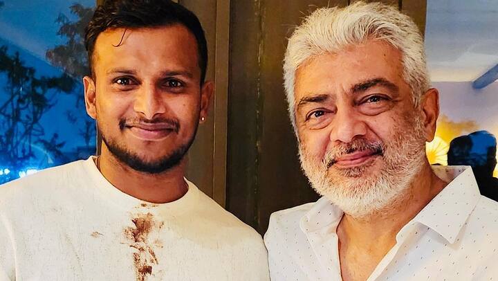 இந்த புகைப்படங்களை தனது இன்ஸ்டாகிராம் பக்கத்தில் பகிர்ந்த நடராஜன் அஜித்திற்கு நன்றி தெரிவித்துள்ளார்.