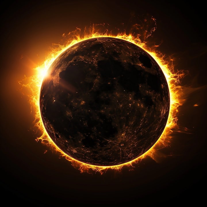कार्नेगी इंस्टीट्यूशन फॉर साइंस के डॉ. जॉन मुल्चे के अनुसार, पूर्ण सूर्य ग्रहण का कभी भी वर्णन नहीं किया जा सकता है।  इसका इंसानों पर सदियों से गहरा प्रभाव पड़ता आ रहा है।