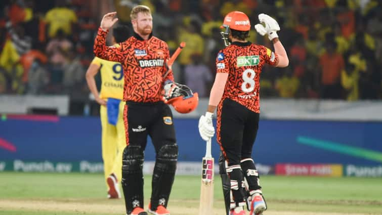 SRH vs CSK IPL 2024: Sunrisers Hyderabad Win Chennai Super Kings Pat Cummins Abhishek Sharma MS Dhoni SRH vs CSK, IPL 2024: Sunrisers Hyderabad's All-Round Brilliance Secures 6-Wicket Victory Over Chennai Super Kings