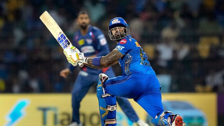 Suryakumar Yadav, the star middle-order batter for India and Mumbai Indians, has received clearance to play from the National Cricket Academy (NCA) in Bengaluru. (Image Source: PTI)