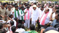 KCR Polam Bata | కేసీఆర్ ధైర్యంతో సర్కార్ పై పోరాటం చేస్తామంటున్న రైతులు | ABP Desam