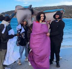 Disha Patani Poses With Prabhas In Italy As They Shoot For Kalki 2898 AD - See Pics