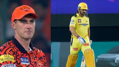 IPL 2024 SRH Captain Pat cummins talks about dhoni entry CSK vs SRH: எண்ட்ரீ கொடுத்த தோனி.. பிரமித்து போன பேட் கம்மின்ஸ்.. என்ன சொன்னார் தெரியுமா?