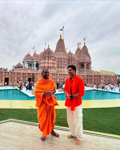 पत्नी दिव्यांका को छोड़ फैमिली संग दुबई पहुंचे विवेक दहिया, अबू धाबी मंदिर के किए दर्शन