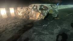 समराला में दर्दनाक सड़क हादसा, ACP और गनमैन की मौत, टक्कर के बाद कार में लगी थी आग