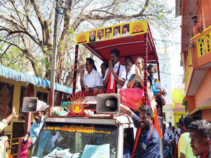 காலையிலேயே சுடச்சுட கறி குழம்பு சூடான இட்லி: அனல் பறக்கும் பிரச்சாரத்தை துவங்கிய திமுக வேட்பாளர்!