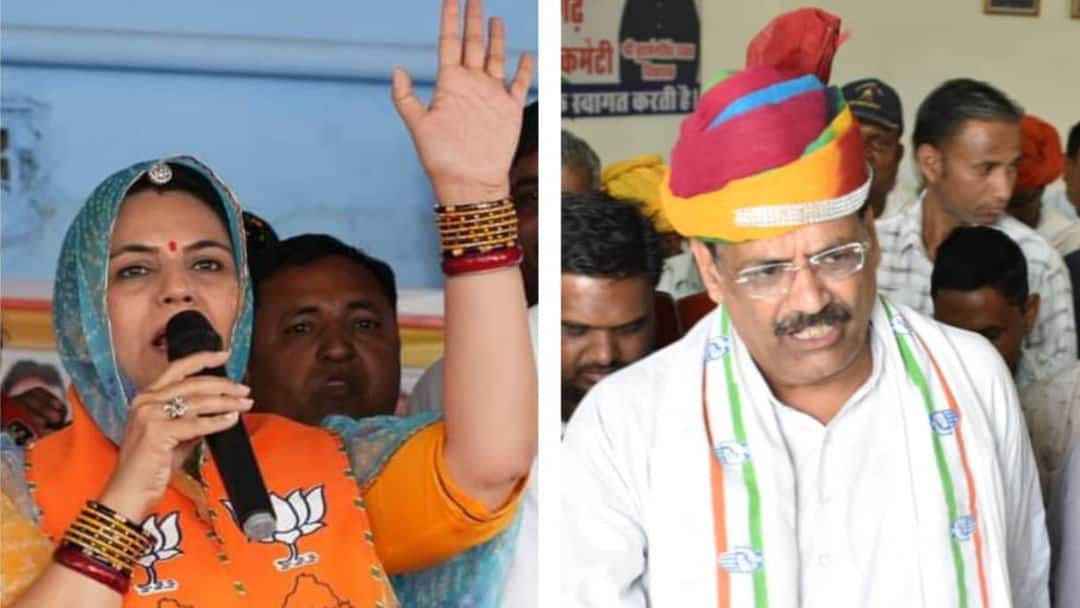 राजघराने की बहू के नाम कोई जमीन नहीं, इनसे अमीर हैं कांग्रेस प्रत्याशी, जानिए कितनी है कुल संपत्ति? Rajsamand Lok Sabha Election 2024 BJP candidate Mahima Kumari Net worth Mewar Congress ann राजघराने की बहू के नाम कोई जमीन नहीं, इनसे अमीर हैं कांग्रेस प्रत्याशी, जानिए कितनी है कुल संपत्ति?