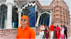 पत्नी दिव्यांका को छोड़ फैमिली संग दुबई पहुंचे विवेक दहिया, अबू धाबी मंदिर के किए दर्शन