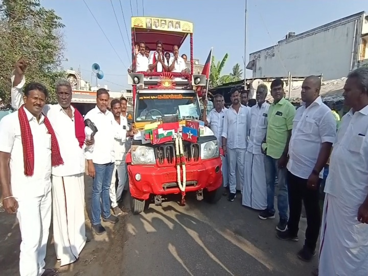 காலையிலேயே சுடச்சுட கறி குழம்பு சூடான இட்லி: அனல் பறக்கும் பிரச்சாரத்தை துவங்கிய திமுக வேட்பாளர்!