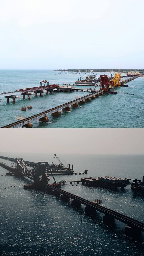 புதிய பாம்பன் பாலத்திற்கும் பழைய பாலத்திற்கும் என்ன வித்தியாசம்?