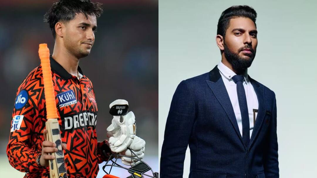 IPL 2024: अभिषेक ने 12 गेंद में बना डाले 37 रन, फिर भी नाखुश हैं युवराज; अपने अंदाज में लगाई फटकार Yuvraj Singh Is Not Happy With Abhishek Sharma SRH vs CSK IPL 2024 Latest Sports News IPL 2024: अभिषेक ने 12 गेंद में बना डाले 37 रन, फिर भी नाखुश हैं युवराज; अपने अंदाज में लगाई फटकार