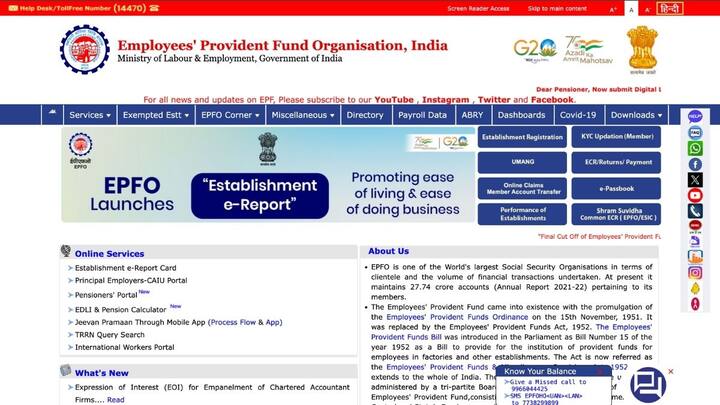 इसके बाद ऑनलाइन एडवांस क्लेम पर क्लिक कर के आगे बढ़ना होगा. इसके बाद आपको यूएएन मेंबर पोर्टल में अपने यूएएन और पासवर्ड के साथ लॉगिन करना होगा. उसके बाद ऑनलाइन सर्विसे पर क्लिक करें. इसके बाद ईपीएफ से पीएफ एडवांस निकालने के लिए फॉर्म चुनें.