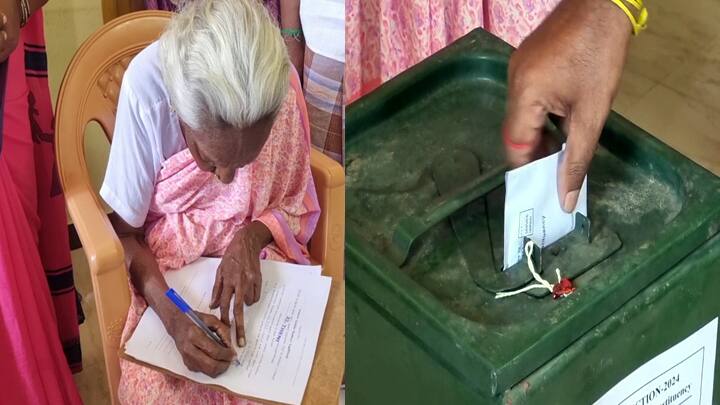 Lok Sabha Election 2024 : House-to-house voting  616 persons and 618 persons aged above 85 years are going to vote in Theni - TNN வீடுகள் தோறும் வாக்களிக்கும் முறை - தேனி தொகுதியில் எத்தனை பேர் வாக்களிக்கின்றனர்?