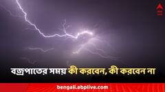 কালবৈশাখীর সতর্কতার মাঝেই বজ্রপাত, সাবধানে থাকতে কী করবেন, কী করবেন না?
