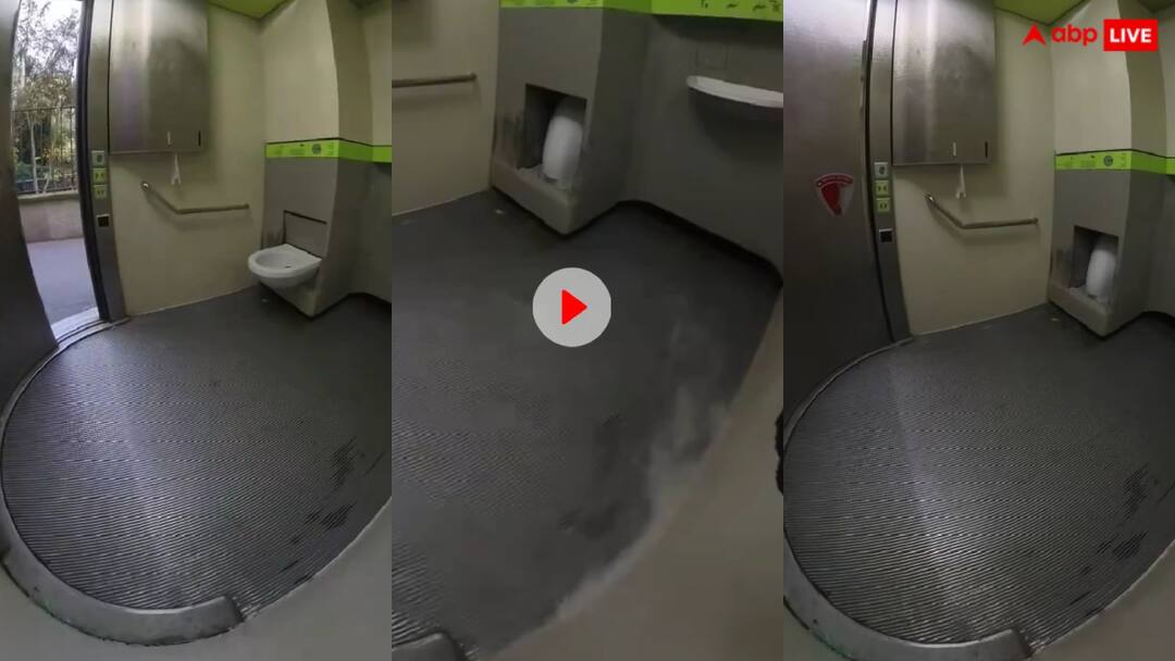 It was seen in Paris how a public toilet is being cleaned automatically with the help of technology Video: पेरिस में ऐसे साफ होते हैं पब्लिक टॉयलेट... हमारे यहां कब आएगी ये खास तकनीक?