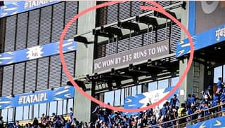 MI vs DC: ‘દિલ્હીની 235 રને જીત’, વાનખેડે સ્ટેડિયમમાં જોવા મળ્યું મોટું બ્લંડર