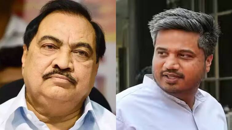 Rohit Pawar criticized BJP over Eknath Khadse will join the BJP Maharashtra Politics Marathi News 'खोट्या फाईल काढून खडसेंना आत टाकण्याचा प्लॅन', रोहित पवारांचा भाजपवर हल्लाबोल