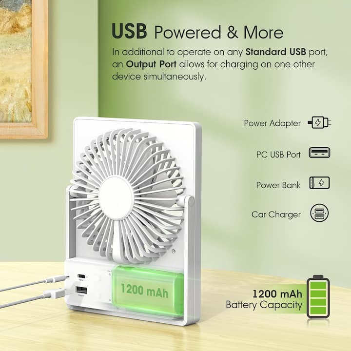 Price of ISILER USB Fan: This USB fan can be purchased from the e-commerce site Amazon, where the price of this fan is stated to be Rs 2000.  But currently you can buy it at a discount of 49 percent for just Rs 1,019.  Let us tell you that ISILER USB Fan is available only in single white color option.
