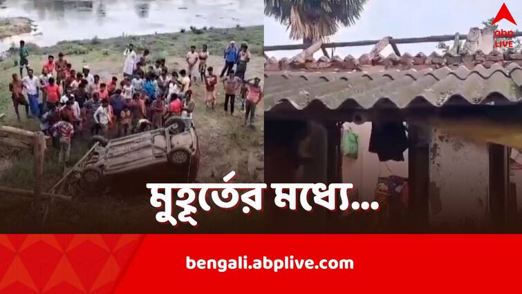 Purba Bardhaman Memari Jamalpur Thunderstorm kills one two many houses destroyed Purba Bardhaman Thunderstorm: মুহূর্তের ঝড়ে লন্ডভন্ড চারিদিক, বজ্রপাতে মৃত ১, সেতু থেকে পড়ে গেল গাড়ি