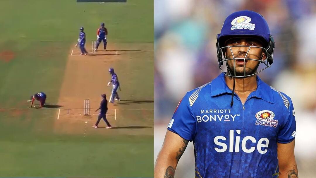 MI vs DC: अक्षर पटेल का 'स्टनिंग' कैच, यूं लटक गया ईशान किशन का मुंह watch axar patel takes stunning catch ishan kishan out for 42 runs video goes viral ipl 2024 mi vs dc MI vs DC: अक्षर पटेल का 'स्टनिंग' कैच, यूं लटक गया ईशान किशन का मुंह