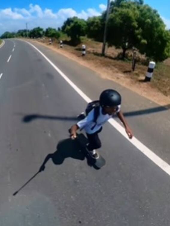 बिना ट्रेन, प्लेन, गाड़ी मनाली से कन्याकुमारी जा रहा ये शख्स, वीडियो वायरल