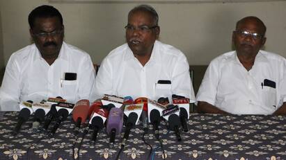 There is a protest against Modi in Tamil Nadu - Balakrishnan. CPIM Balakrishnan: பாமகவின் கையை காலை பிடித்து கூட்டணிக்கு இழுத்துள்ளனர் பாஜகவினர் - பாலகிருஷ்ணன்